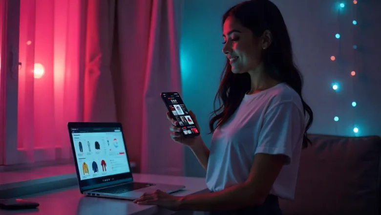 TikTok's AI-powered in-app shopping experience with dynamic product recommendations