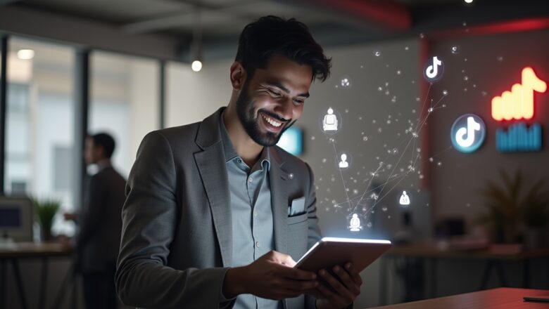 TikTok AI-powered campaign matching platform connecting brands with ideal influencers for targeted marketing collaborations.