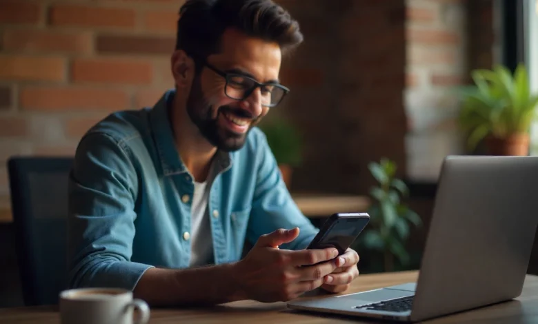 An Indian creator engaging with TikTok's new AI-powered tools for content optimization and monetization on a mobile device.