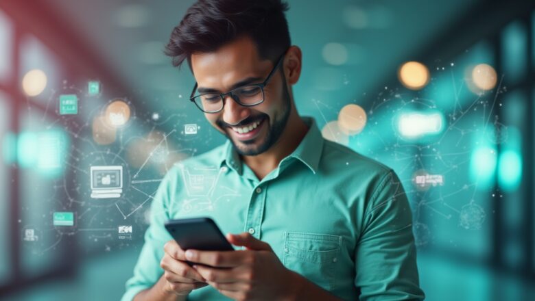 Retailer using WhatsApp’s AI-Powered Customer Journey Mapping for personalized shopping.