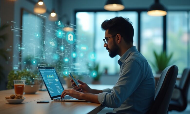 Indian content creator browsing TikTok’s AI-Optimized Content Discovery, reviewing personalized video recommendations on a smartphone.