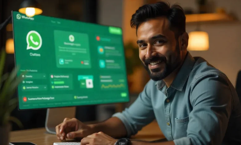 AI-powered WhatsApp marketing automation dashboard for small businesses