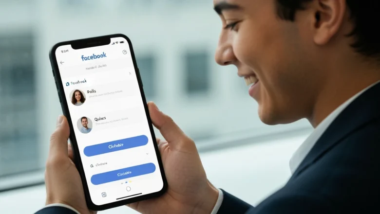 Facebook interactive stories feature for user engagement