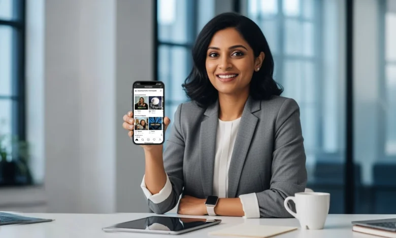 Instagram Dynamic Story Highlights for Improved Navigation on a mobile screen.