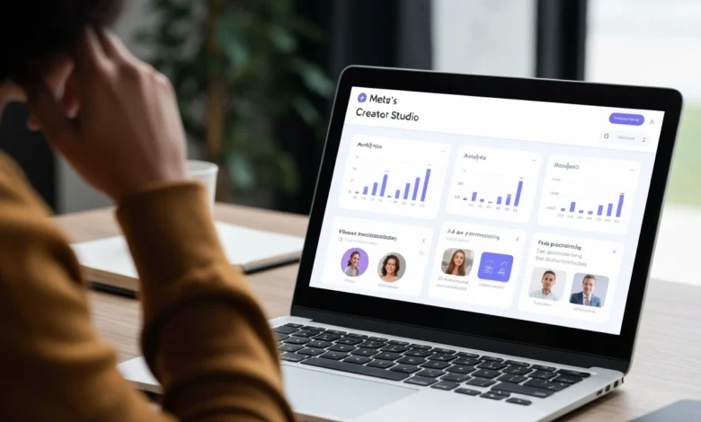 A close-up shot of a creator’s dashboard on Meta’s Creator Studio, featuring new monetization options.