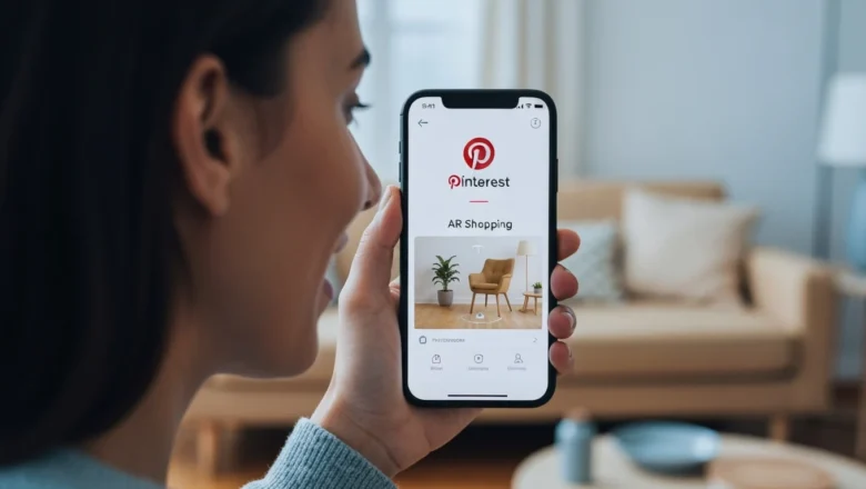 Pinterest AR Shopping feature for product visualization