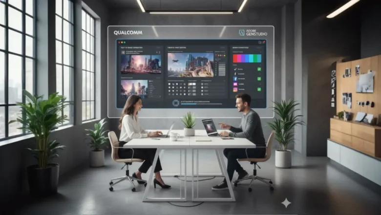 qualcomm and adobe genstudio enabling ai content creation for marketers