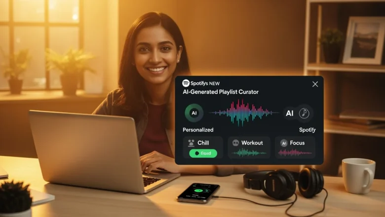 Spotify AI-Generated Playlist Curator creating personalized music lists for users