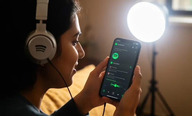 Spotify podcast integration with personalized music recommendations