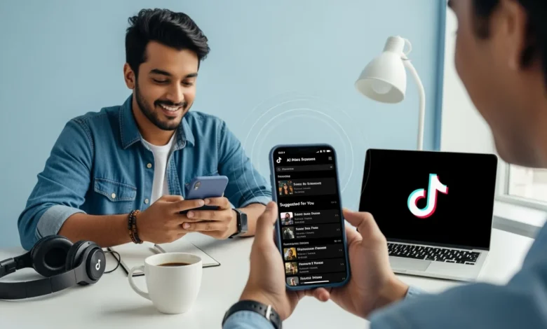 TikTok AI-Powered Music Suggestions helping creators choose trending soundtracks.