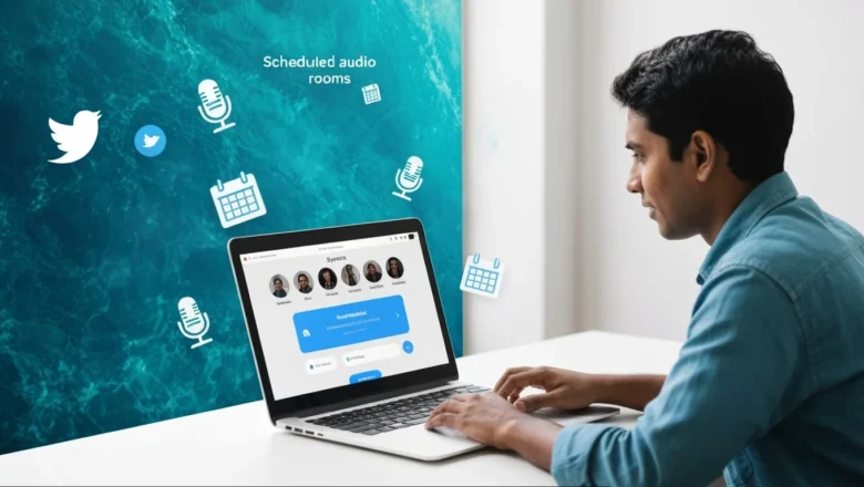Twitter Spaces scheduled audio rooms feature for creators and brands