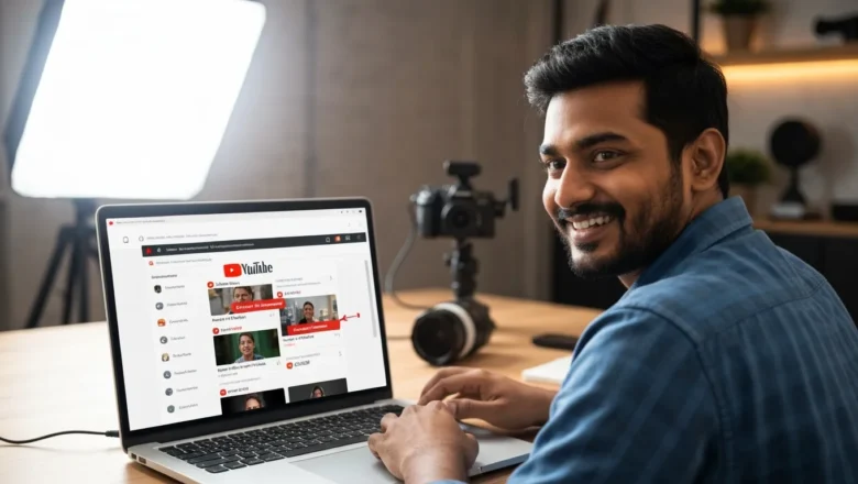 YouTube creator receiving Super Thanks donations from viewers