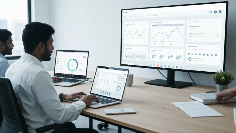 Zoho CRM predictive marketing analytics dashboard