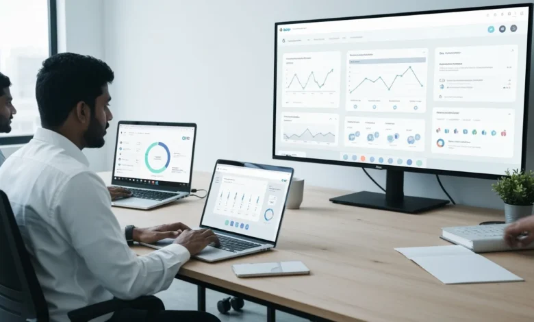 Zoho CRM predictive marketing analytics dashboard