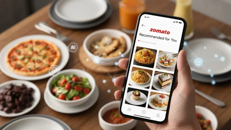 Zomato AI-driven recommendations for personalized food delivery