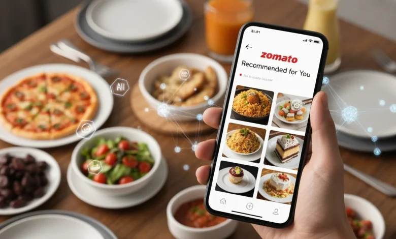 Zomato AI-driven recommendations for personalized food delivery
