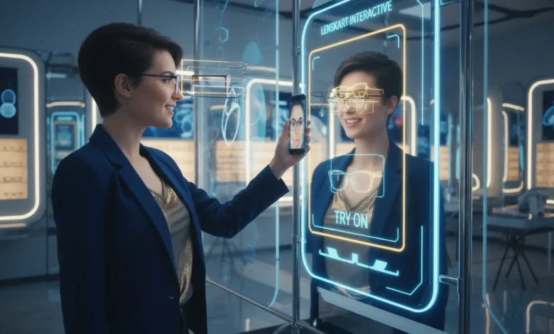 Lenskart Interactive Eyewear Campaign using AR try-on feature