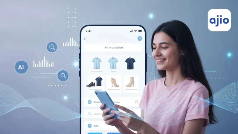 Ajio AI-driven personalized campaigns thumbnail with millennial shopper