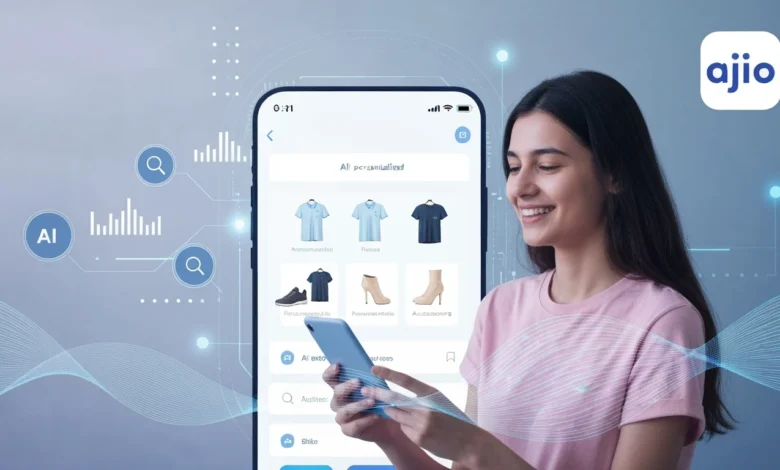 Ajio AI-driven personalized campaigns thumbnail with millennial shopper