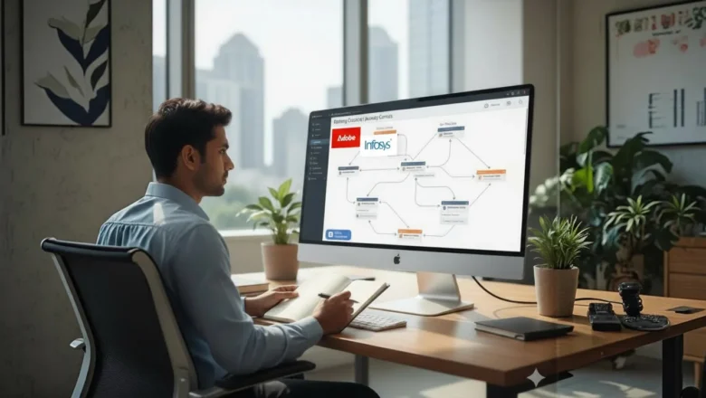 bfsi journey orchestration with ai in marketing infosys adobe
