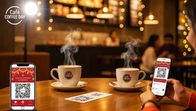 Café Coffee Day interactive festive marketing campaign