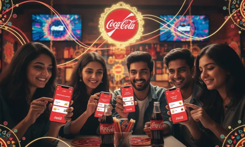 Coca-Cola India Interactive Social Media Polls on mobile devices