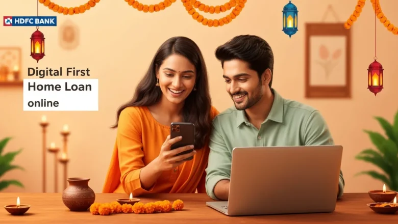 HDFC Bank Digital First Campaign for Home Loans