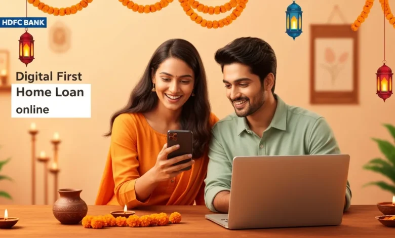 HDFC Bank Digital First Campaign for Home Loans