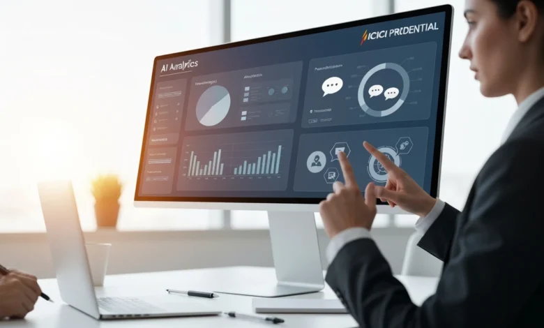 ICICI Prudential AI-driven customer engagement dashboard