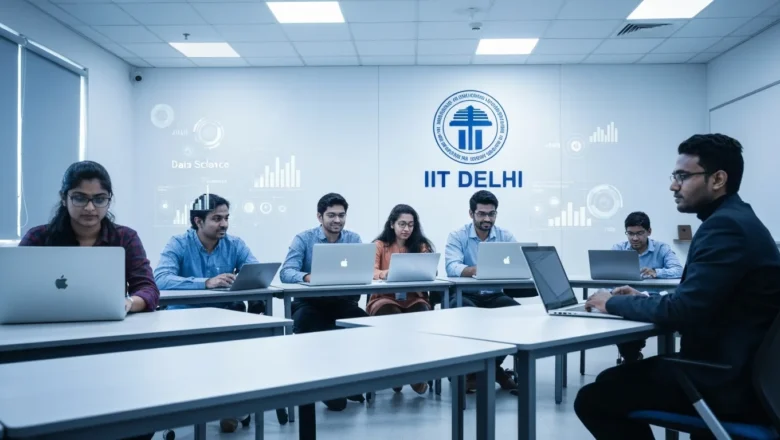 IIT Delhi Applied Data Science and AI Certificate Program classroom visual