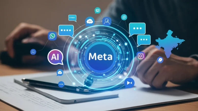 Meta AI chat data for targeted advertising in India