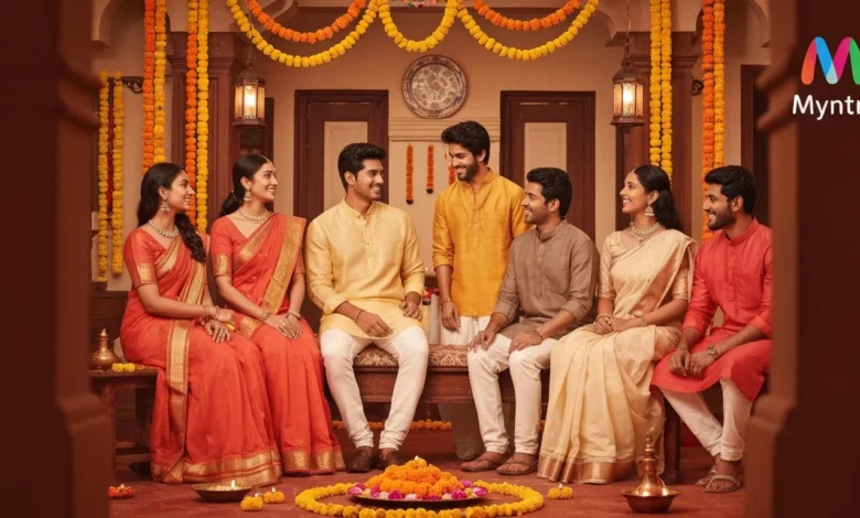 Myntra Festive Fashion Campaign featuring Ranbir Kapoor and Triptii Dimri