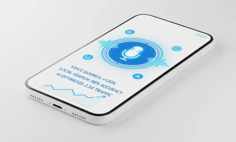 Voice Search Optimization 2025 with AI and mobile voice search