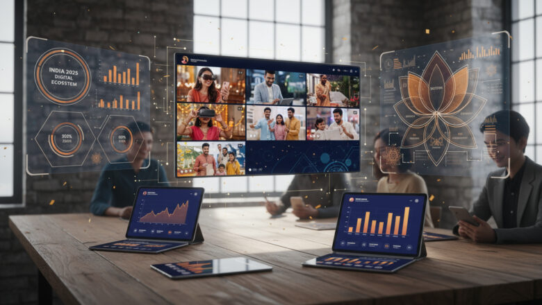 AnyMind India Digital Landscape 2025 Report insights visual