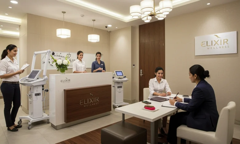 Indian wellness consumers receiving personalized regenerative medicine treatments at Elixir Wellness