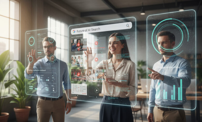 AI-powered Google search results with integrated videos