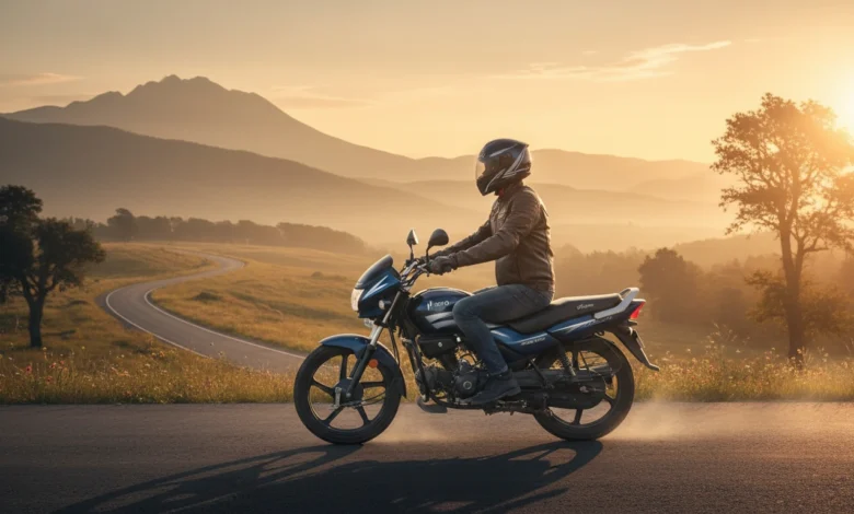 Hero Splendor+ “Ek Raasta Hai Zindagi” campaign showcasing the motorcycle’s legacy