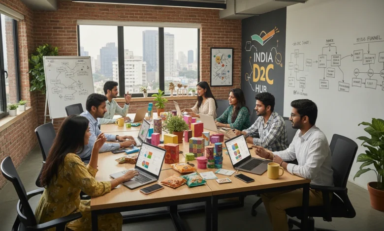 Indian D2C founders working on e-commerce branding and product strategy