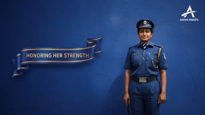 Asian Paints ‘India Wala Blue’ campaign honoring women in blue uniforms
