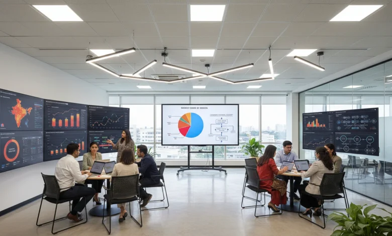 Indian FMCG marketers analyzing first-party data dashboards