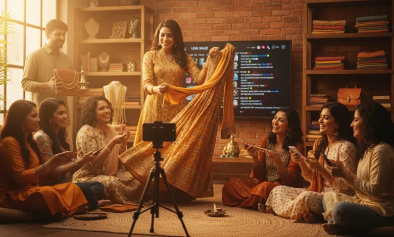 livestream commerce shopping in india digital trend
