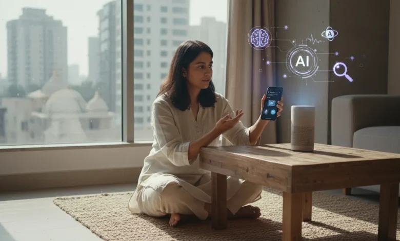 Urban consumer using voice and visual search in India