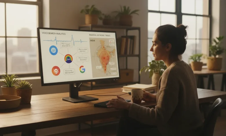 Marketer optimizing website for regional voice search performance