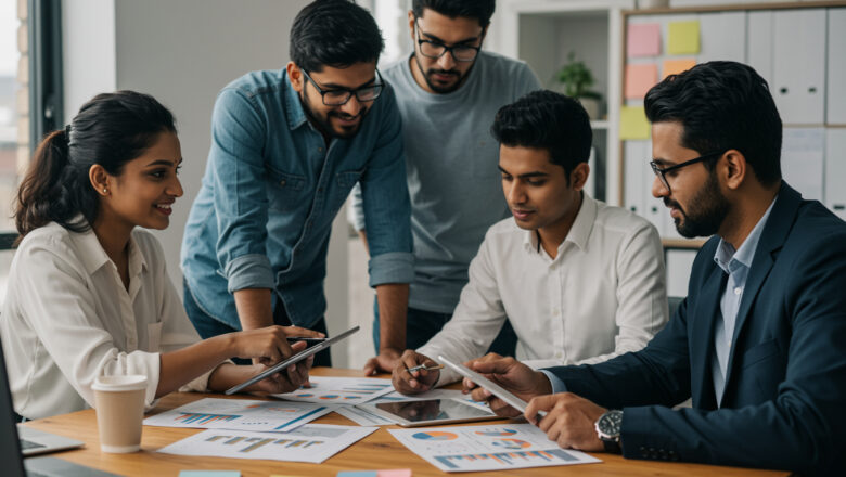 Indian marketers analyzing e-commerce consumer behavior trends