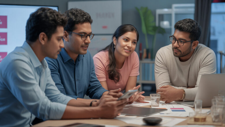 Indian marketers discussing omnichannel strategies for seamless customer engagement across devices