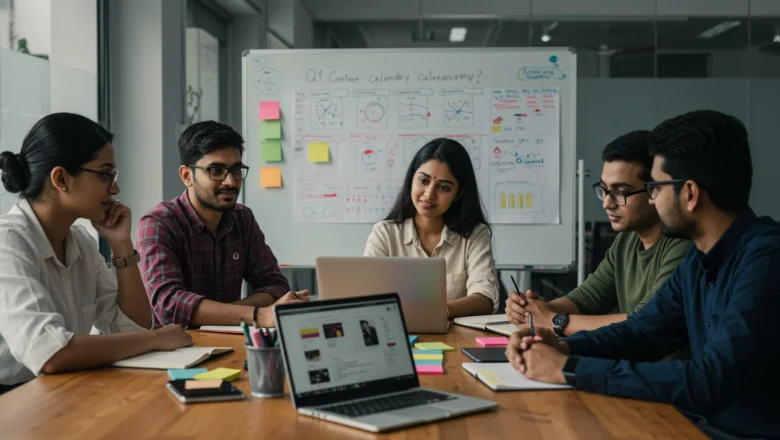 Brands planning Q1 content calendar strategy