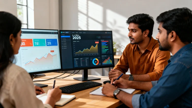 Indian marketers analyzing regional language content India growth charts