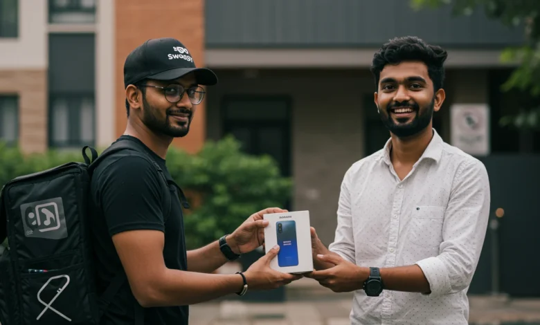 Samsung Swiggy Instamart partnership 10-minute Galaxy delivery India