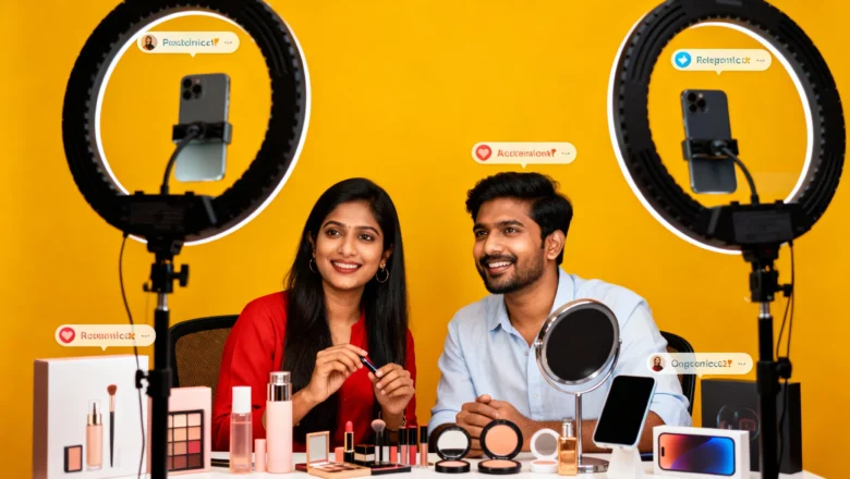 video commerce India livestream shopping growth in 2025