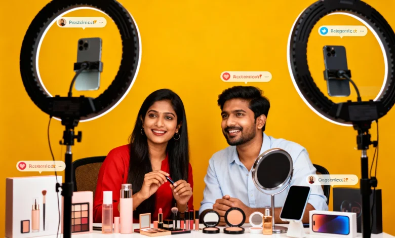 video commerce India livestream shopping growth in 2025